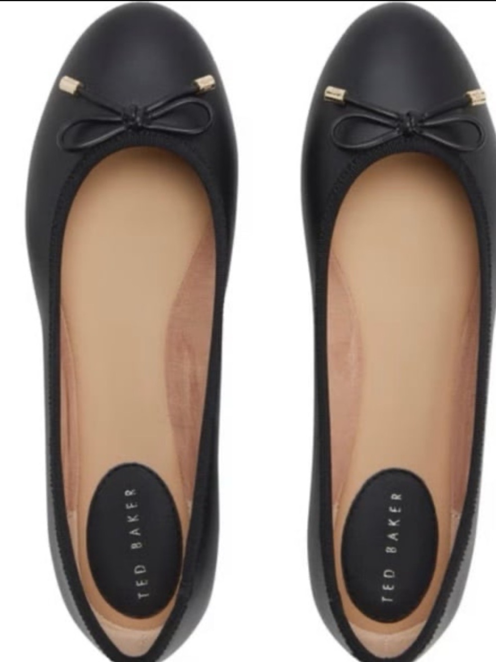 Ted Baker Women's Ballerina Flat, Black, Size: 6.5 - NWT